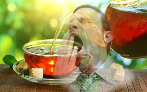 Get a little dose of herbal tea before sleeping