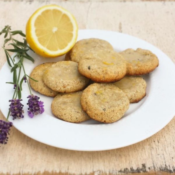 Lavender and Oatmeal Shortbread